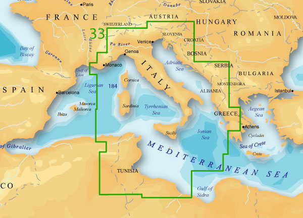 Navionics Platinum (Mediterranean)