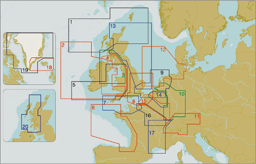 C-Map NT+ Wide Western & Central Europe