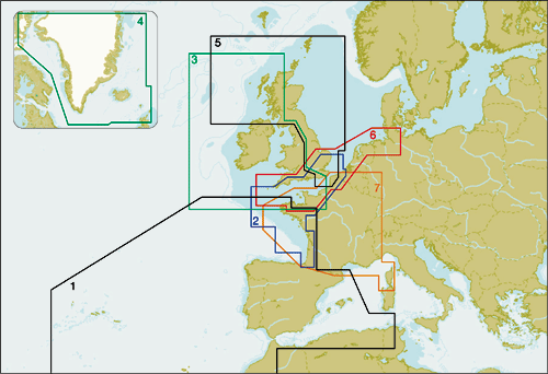 C-Map NT-MAX Mega Wide Western Europe
