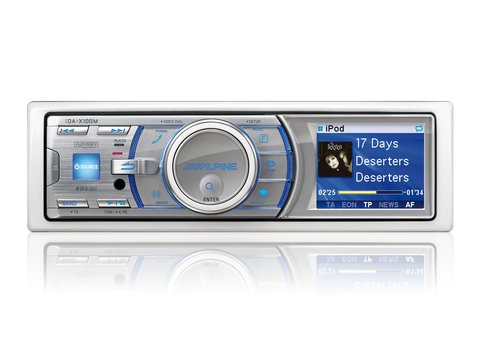 ALPINE IDA X100M MARINE STEREO SYSTEM