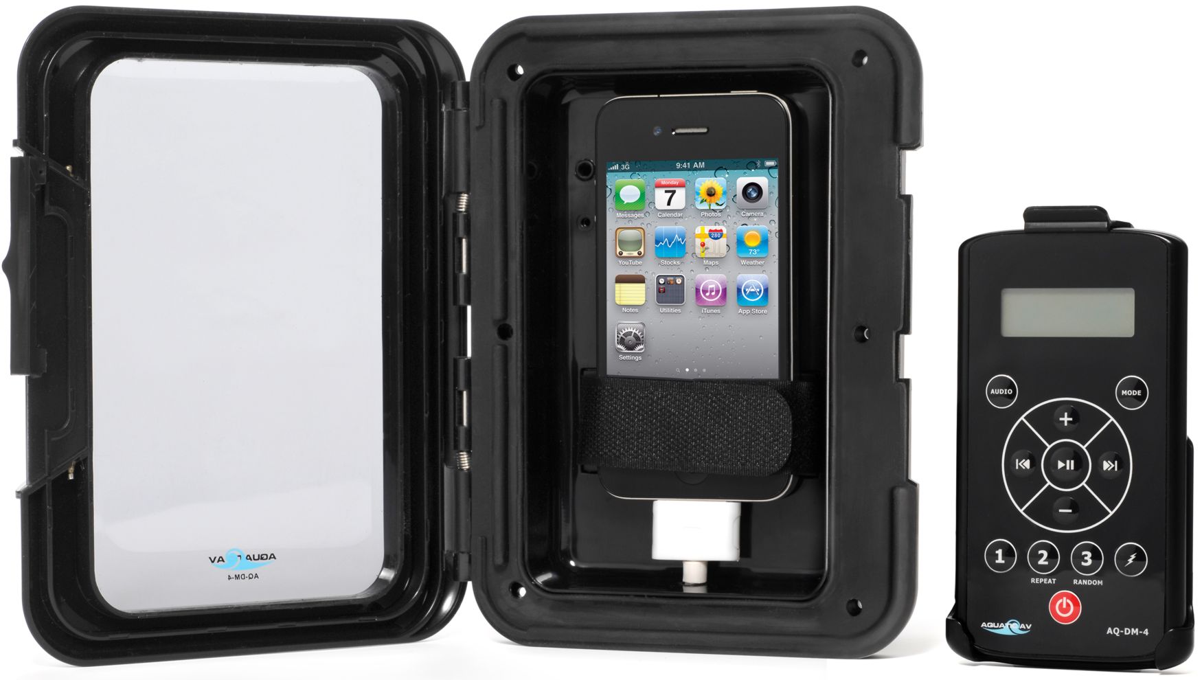 AQUATIC AV DM 4B WATERPROOF DIGITAL  MEDIA LOCKER (WITH REMOTE)