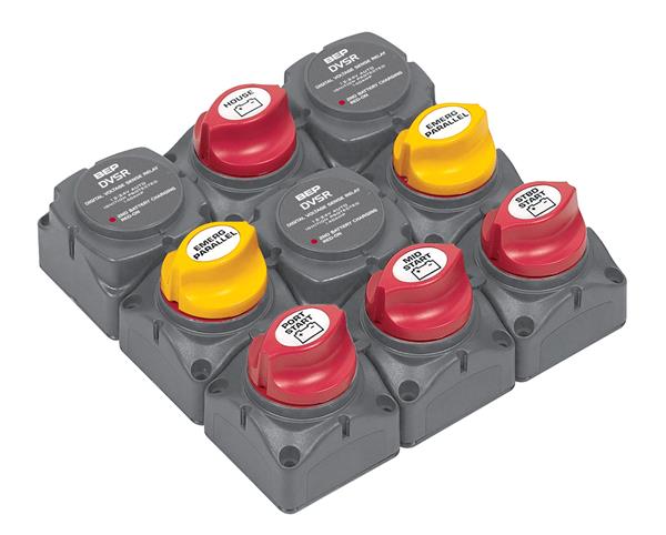 BEP Battery Dist Cluster Triple O/b 4 Batt (719-140A-DVSR)