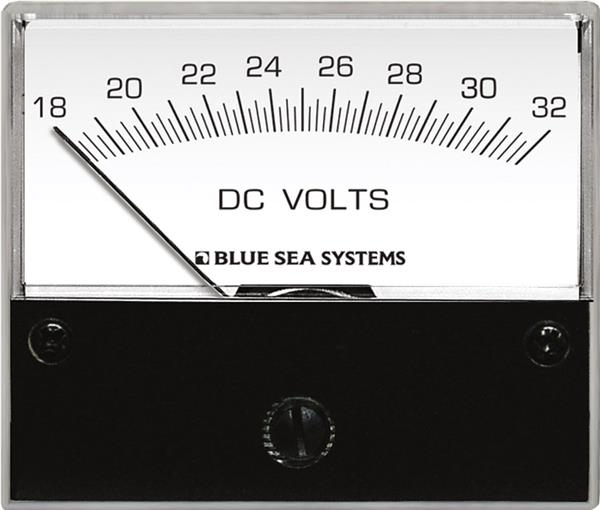 Blue Sea Voltmeter Analog Dc 18-32v