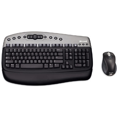 MICROSOFT DELUXE RF KEYBOARD AND OPTICAL MOUSE SET