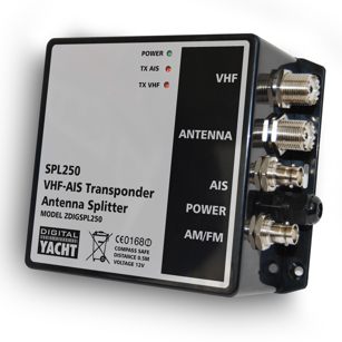 DIGITAL YACHT SPL250 AIS TRANSPONDER-VHF ANTENNA SPLITTER