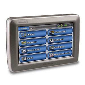 GARMIN MAP 620 ALL-IN-ONE PLOTTER WITH MARINE MOUNT