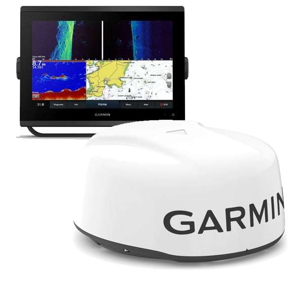 Garmin GPSMAP 1223xsv with GMR 18 HD3 Radar Bundle