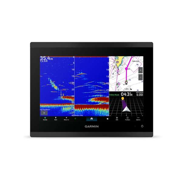 Garmin GPSMAP 9010xsv 10 Inch Touch Screen Multi Function Display With Sounder