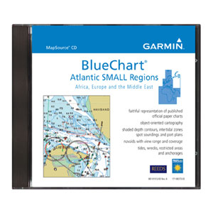 Garmin Blue chart CD with small chart unlock (ATLANTIC)