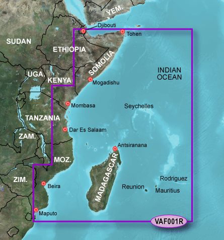 Garmin G2 Vision Regular - VAF001R - Eastern Africa