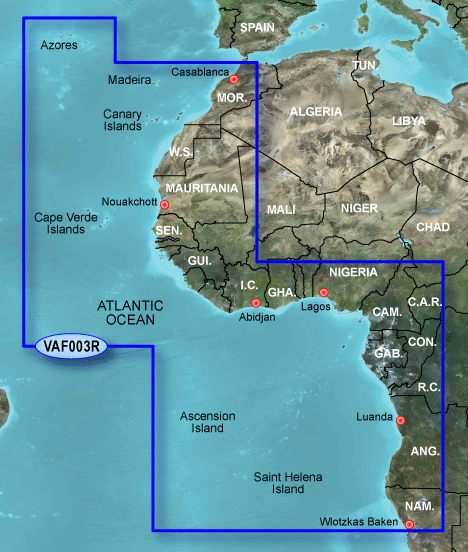 Garmin G2 Vision Regular - VAF003R - Western Africa