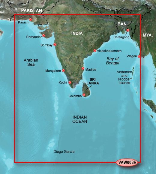 Garmin G2 Vision Regular - VAW003R - Indian Subcontinent