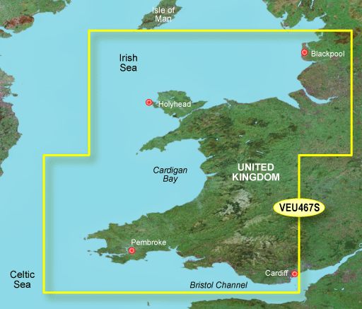 Garmin G2V Small - VEU467S Blackpool to Cardiff