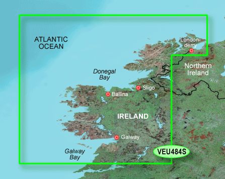 Garmin G2V Small - VEU484S Ireland North-West