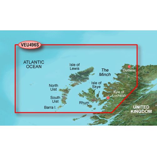 Garmin G2V Small - VEU496S Outer Hebrides and Skye