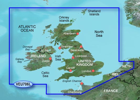 Garmin G2 Vision Large - VEU706L - UK & Ireland