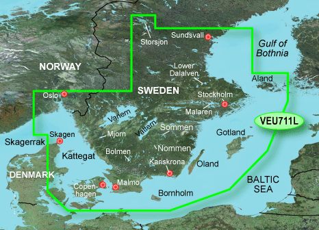 Garmin G2 Vision Large - VEU711L - Sweden South
