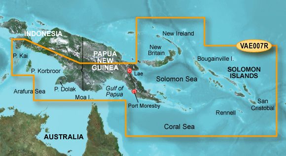 Garmin G2 Vision Regular - VAE007R - New Guinea South