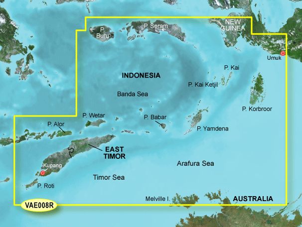 Garmin G2 Vision Regular - VAE008R - Timor Leste