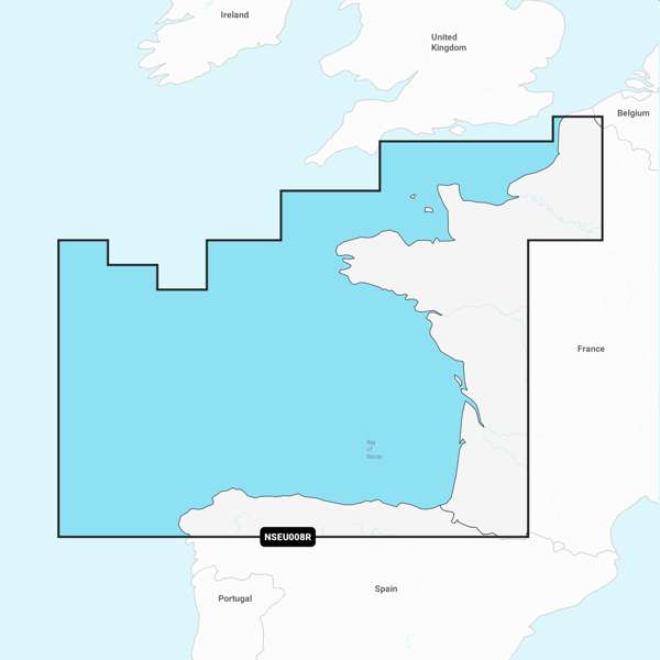 Garmin Navionics+ NSEU008R Bay of Biscay