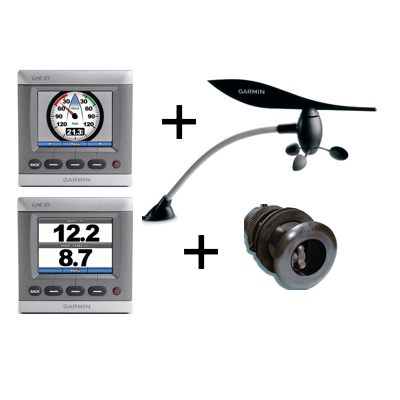 GARMIN GMI10 PACK 3 WITH 2 X GMI10, GWS10 AND DST TRANSDUCER