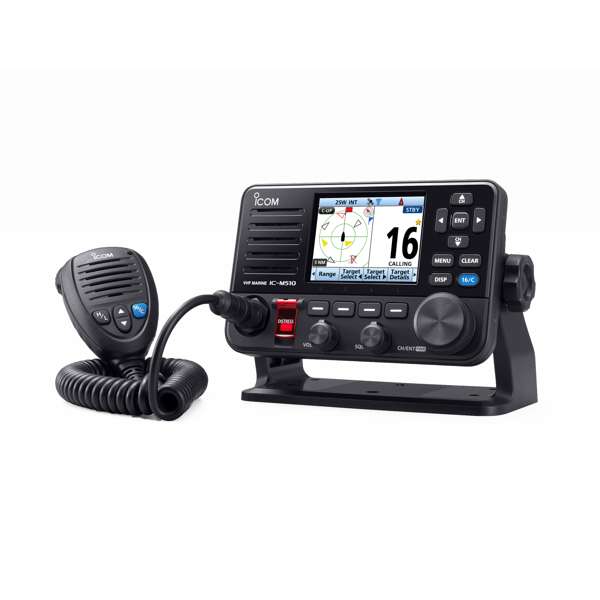 Icom IC-M510AIS Fixed VHF Marine Radio c/w Smartphone Control, Class-D DSC & AIS Receiver