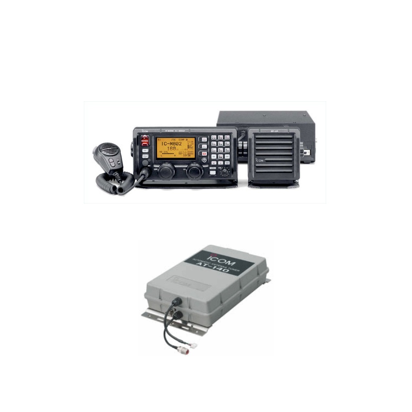 ICOM M802 SSB PLUS ATU 140  BUNDLE PACK NOT UK APPR