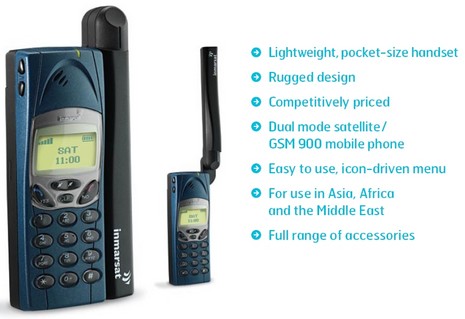 ISATPHONE (FLEET VERSION WITH MARITIME OMNI ANTENNA)