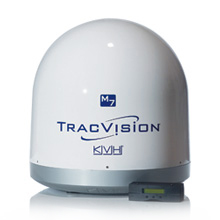 KVH TRACVISION M7SK AUTO SKEW SYSTEM WITH QUAD LNB