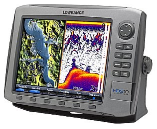LOWRANCE HDS-10 PLOTTER SOUNDER WITH NAVIONICS GOLD XL9 UK CHART