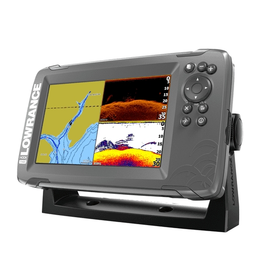 Lowrance HOOK 2-7 7 Inch Chart / Fishfinder With SplitShot TR (DownScan) Lowrance HOOK 2-7 7 Inch Chart / Fishfinder With SplitShot TR (DownScan)