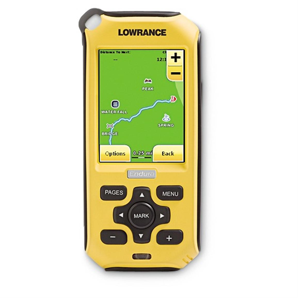 LOWRANCE ENDURA OUT AND BACK HANDHELD GPS (EU) LOWRANCE ENDURA OUT AND BACK HANDHELD GPS (EU)