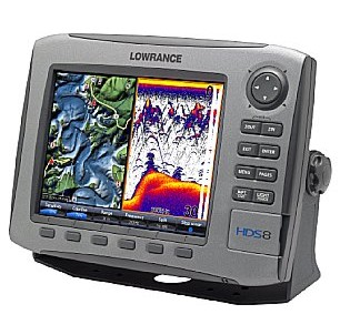 Lowrance HDS-8 Combo Plotter Sounder Without TR