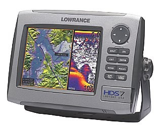 Lowrance HDS-7 Combo Plotter Sounder Without TR