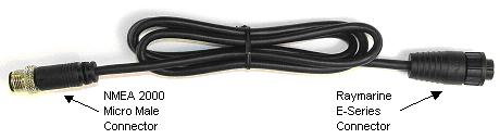 MARETRON/RAYMARINE E SERIES ADAPTOR CABLE