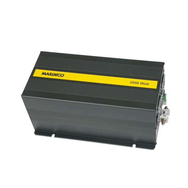 Marinco Pure Sine Wave Inverter 2000W 12v (120v) With WAGO Plug