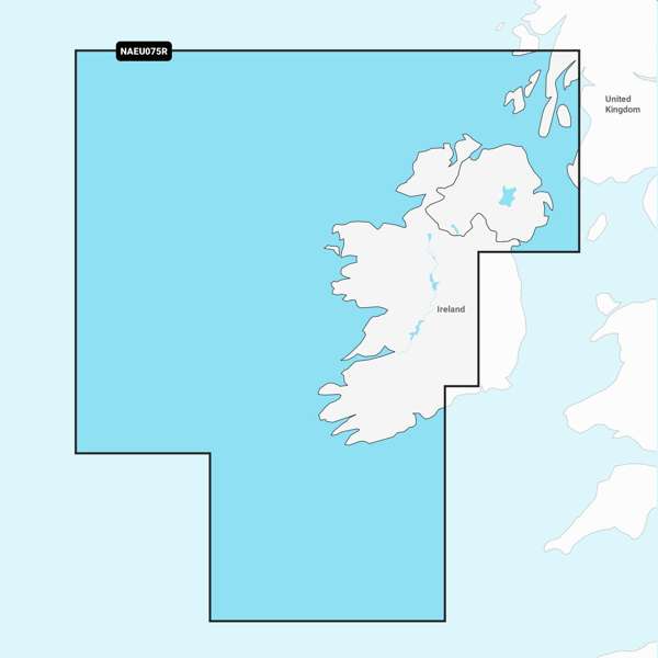 Navionics Plus Regular - Ireland West Coast - EU075R - SD Card