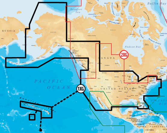 NAVIONICS XL9 CF FORMAT 1X USA