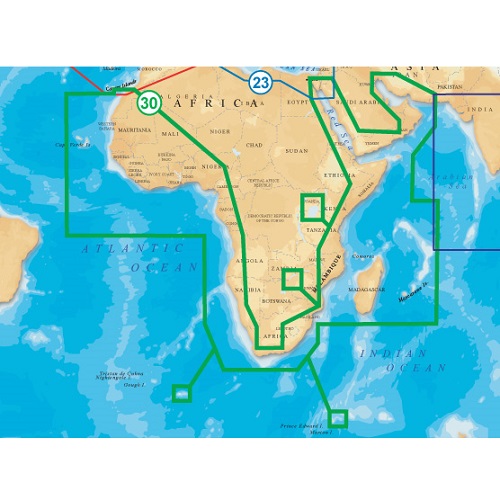 Navionics Gold XL9 SD/Micro SD Format 30X Africa And Middle East