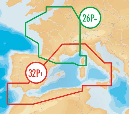 NAVIONICS PLATINIUM PLUS FRANCE - 26P+