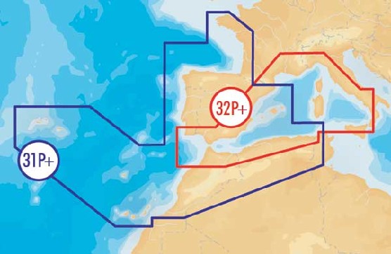 NAVIONICS PLATINIUM PLUS IBERIA - 31P+