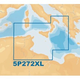 Navionics Platinum+ XL - SD/Micro SD - Central Mediterranean