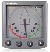 Raymarine ST60 Plus Rudder angle indicator display