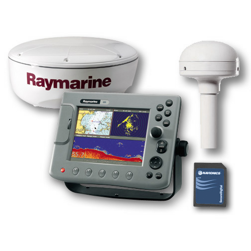 C80 Bundle with GPS105, Navionics XL9 Chart, 2kW Radome & 15m ca