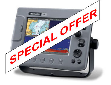 Raymarine C80 Multifunction Display with FREE GPS and VHF