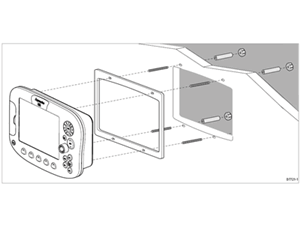 Raymarine A65 Console Mounting Kit