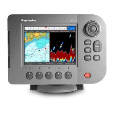 RAYMARINE A57D 5.7 INCH  COMBO PLOTTER-SOUNDER (WITH BUILT IN BA