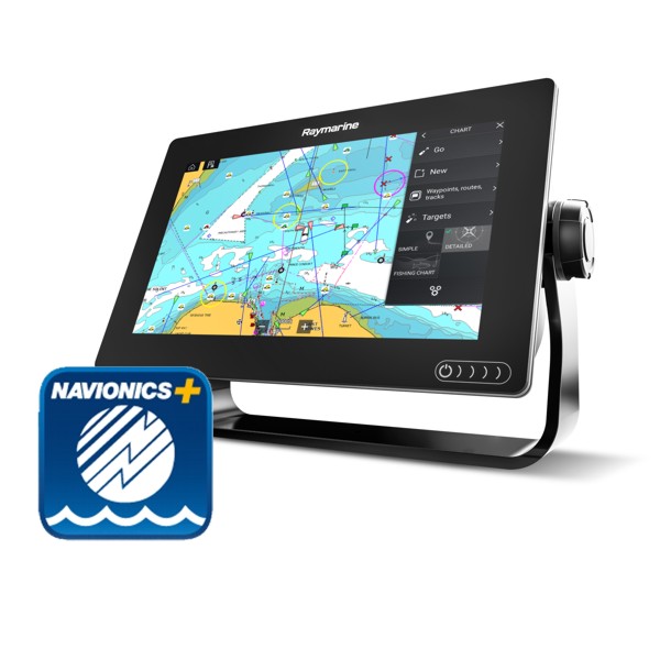 Raymarine Axiom 9 - 9 Inch Multi Function Display With Navionics Plus Small Download Chart Raymarine Axiom 9 - 9 Inch Multi Function Display With Navionics Plus Small Download Chart