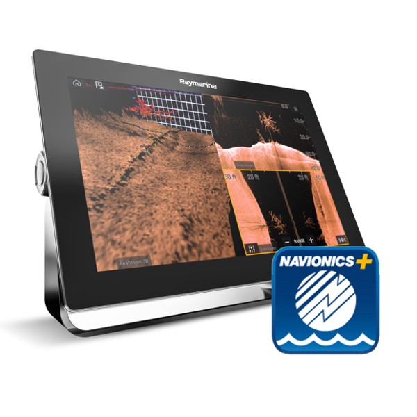 Raymarine Axiom 12 RV - 12 Inch MFD With RealVision 3D Sounder (No TR) & Navionics+ Small Download Chart Raymarine Axiom 12 RV - 12 Inch MFD With RealVision 3D Sounder (No TR) & Navionics+ Small Download Chart