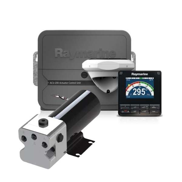 Raymarine Evolution Autopilot c/w p70s Control Head & ACU-200 With Type 1 Hydraulic Pump